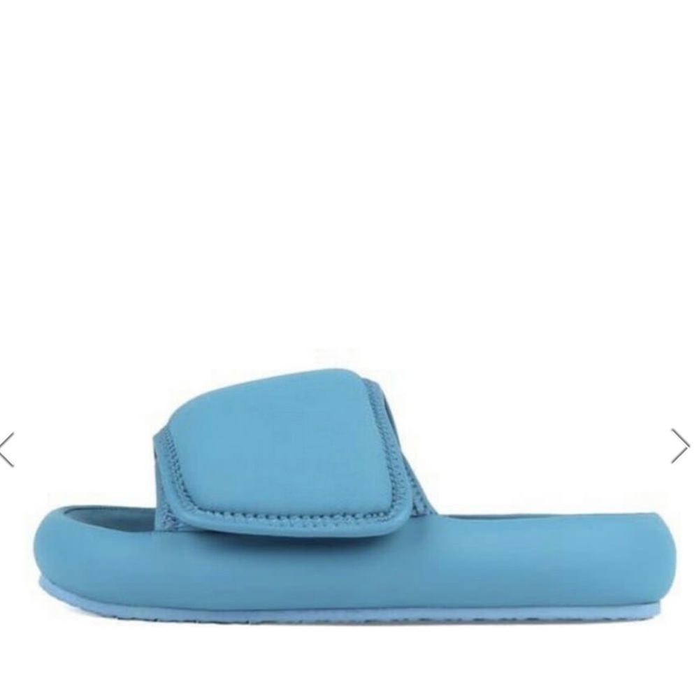 Yeezy Season 7 Neoprene Aqua Slipper Slides Size 38